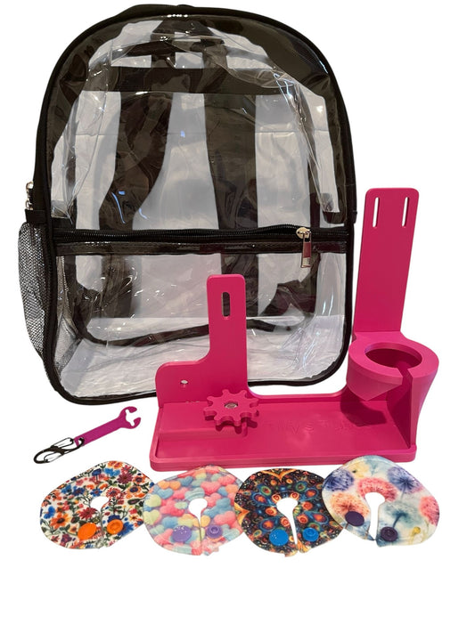 STARTER SET - WITH TRANSPARENT BACKPACK