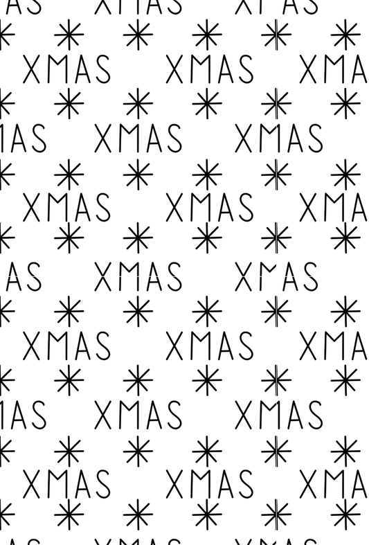 CHRISTMAS BLACK and WHITE TAPE | PAD | PORT COVER
