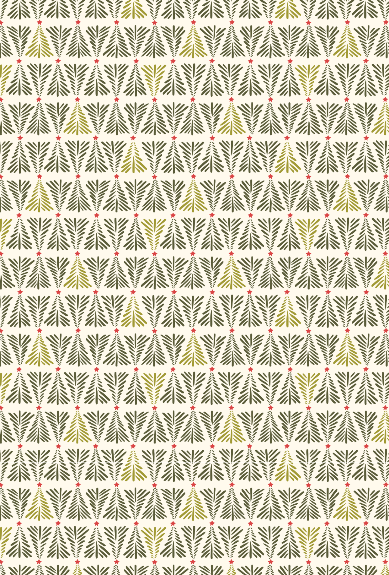 CHRISTMAS NORDIC TREE TAPE | PAD | PORT COVER