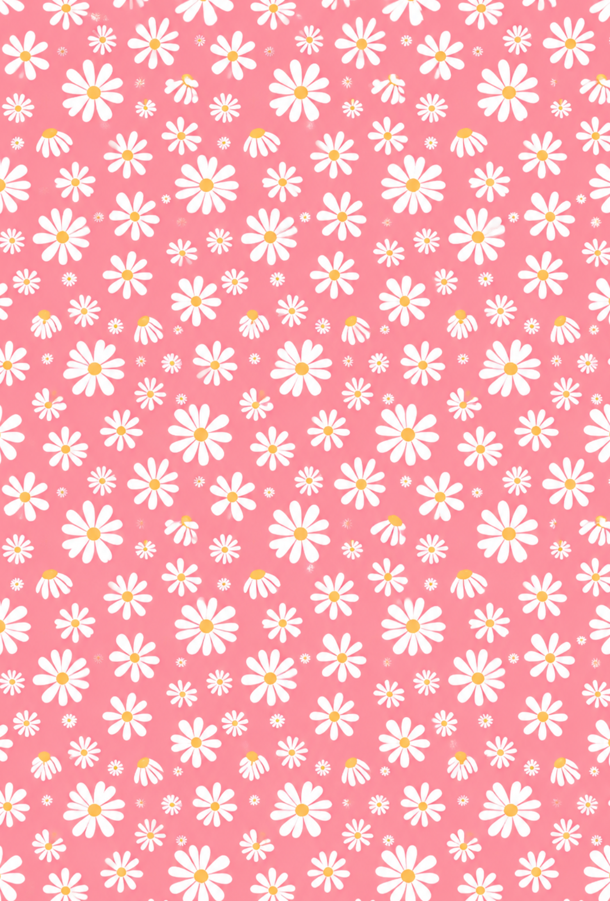 PINK AND WHITE DAISIES TAPE | PAD | PORT COVER