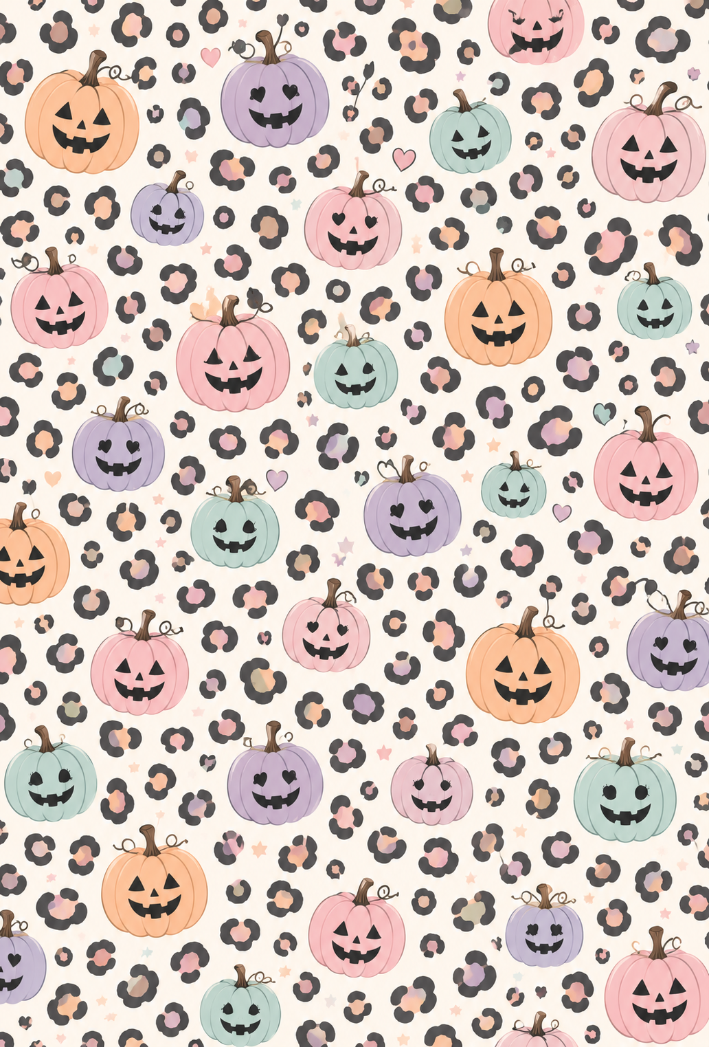 AUTUMN LEOPARD PRINT AND PUMPKINS TAPE | PAD | PORT COVER