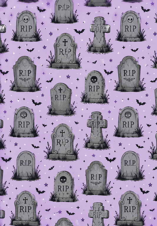 HALLOWEEN TOMBSTONES TAPE | PAD | PORT COVER