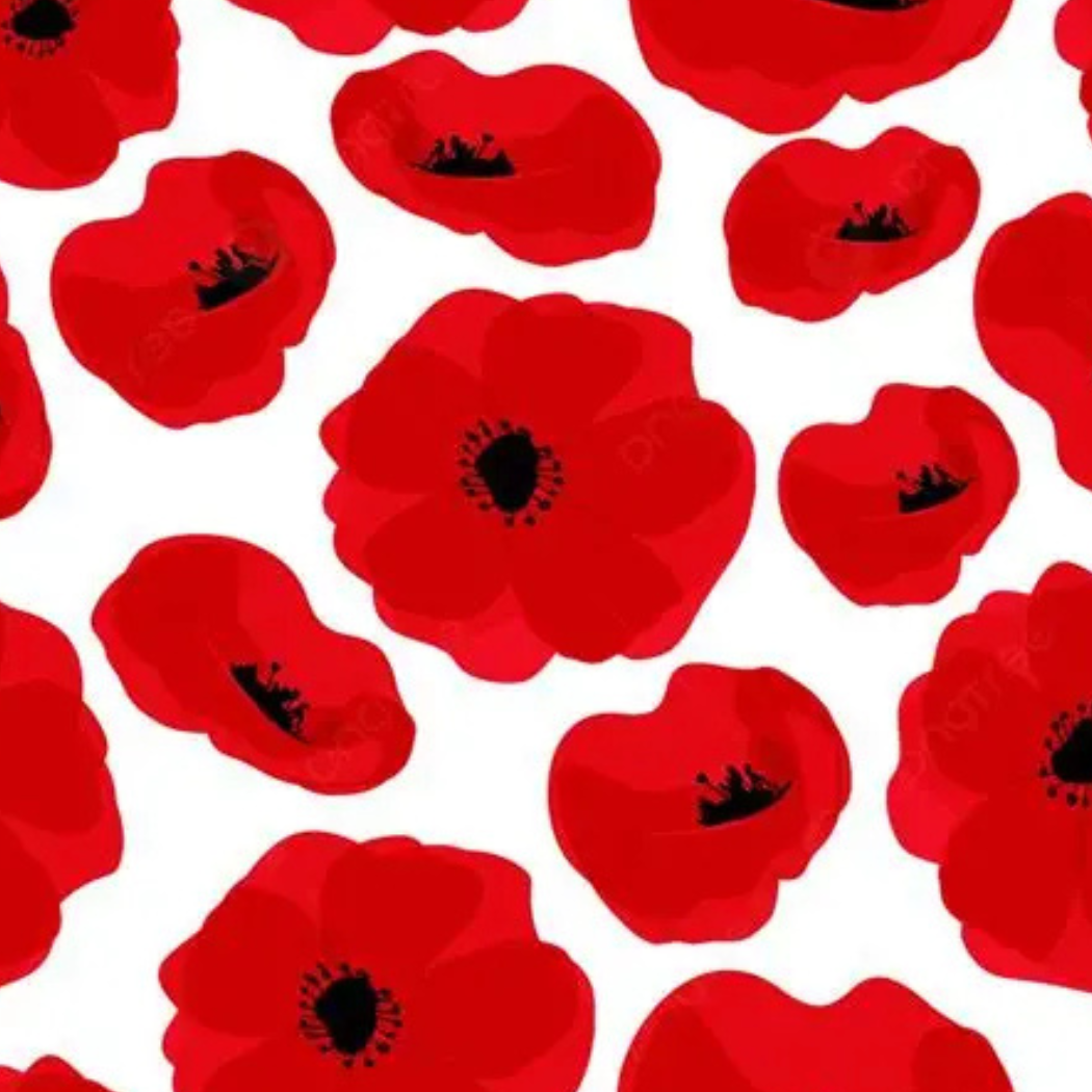 POPPY APPEAL TAPE | PAD | PORT COVER