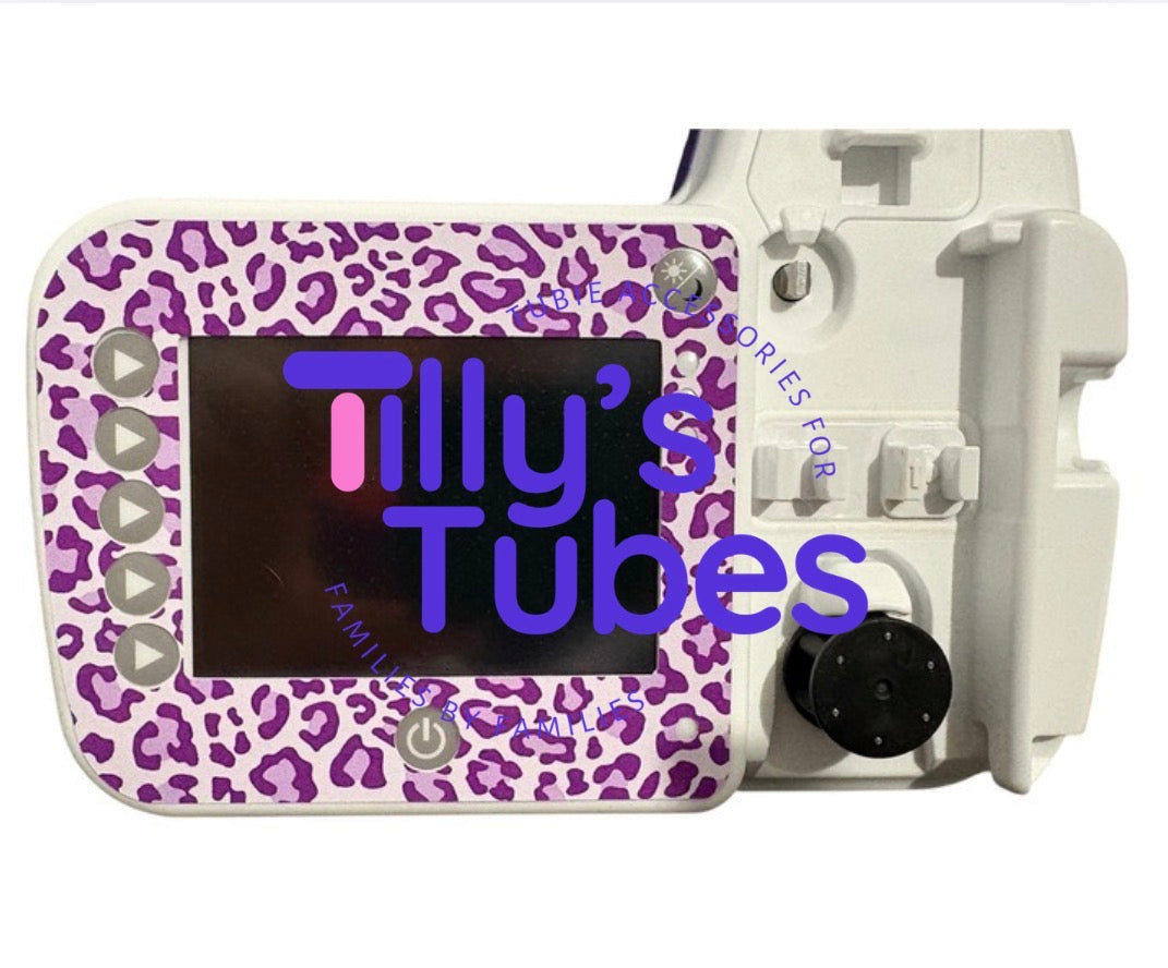 PURPLE HEARTS PUMP STICKER