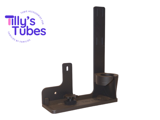 TILLY'S TUBES - Large Feeding Pump Backpack Stand - Black