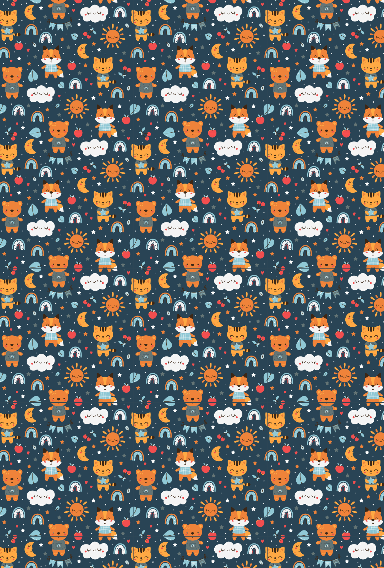 Animal Pattern Dark - TILLY'S TUBES