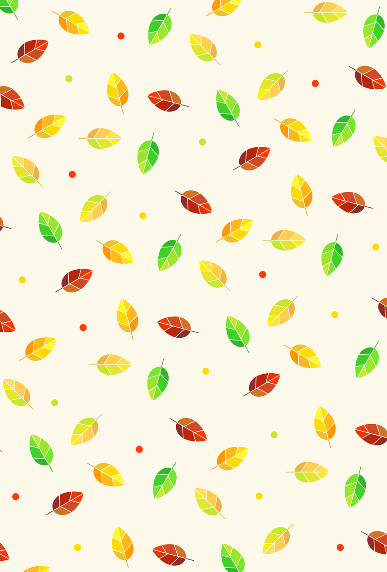 Autumn Leaves Coloured - TILLY'S TUBES