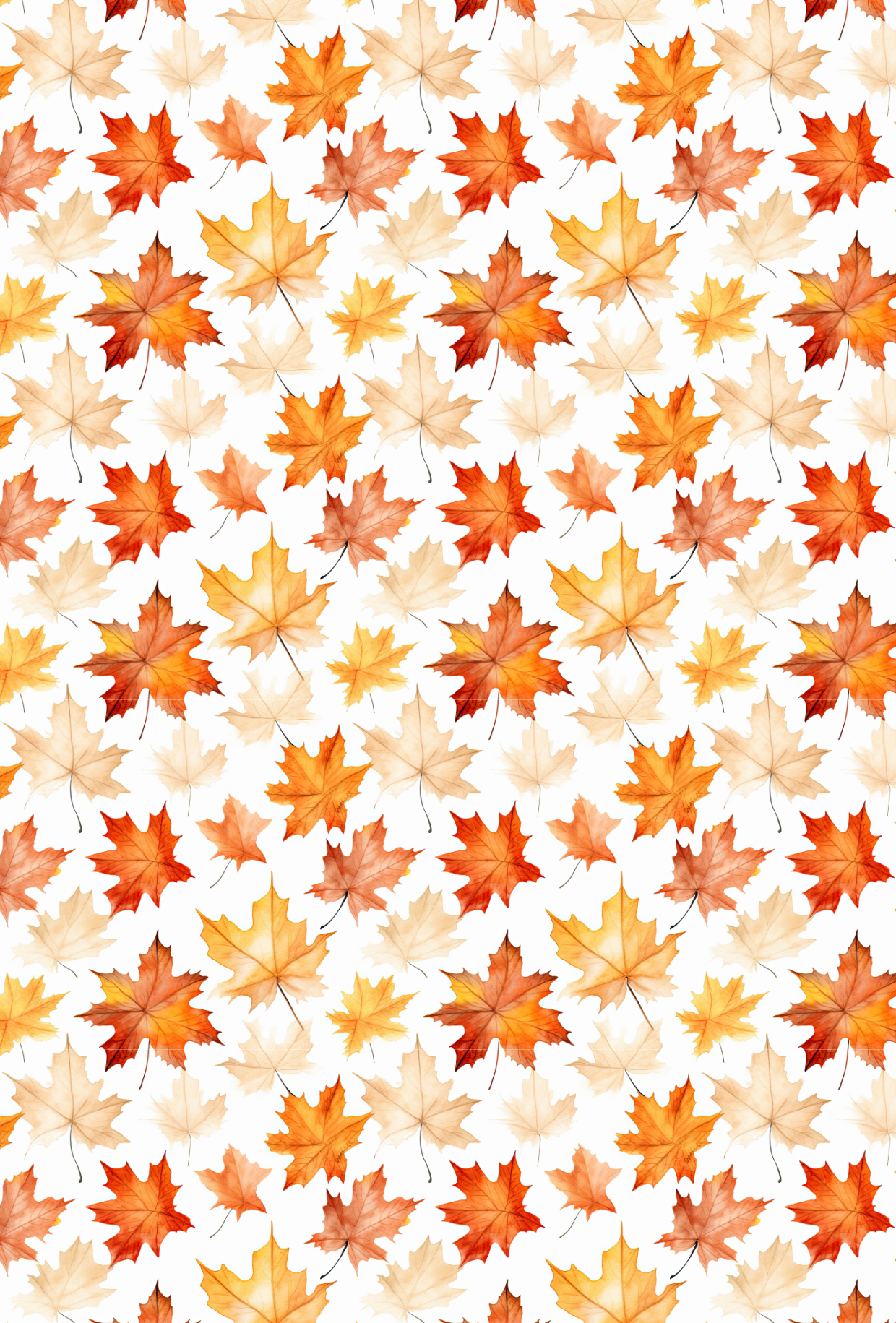 Autumn Oak Leaves Tape - TILLY'S TUBES