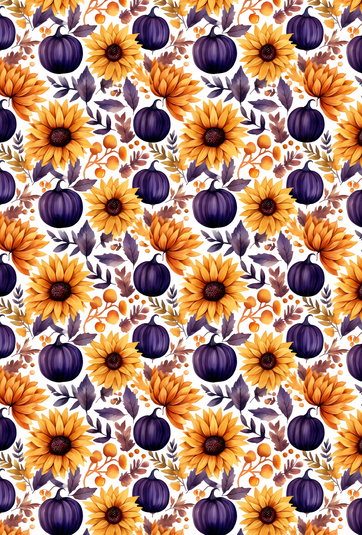 Autumn Pumpkins and Sunflowers - TILLY'S TUBES