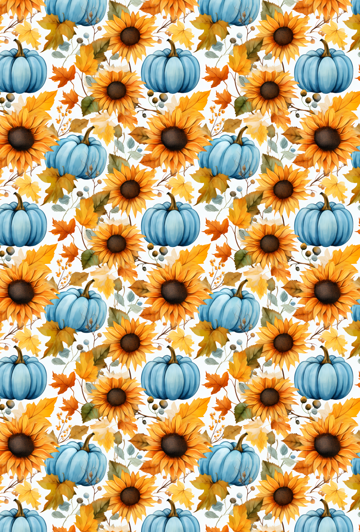 Autumn Pumpkins and Sunflowers 3 - TILLY'S TUBES