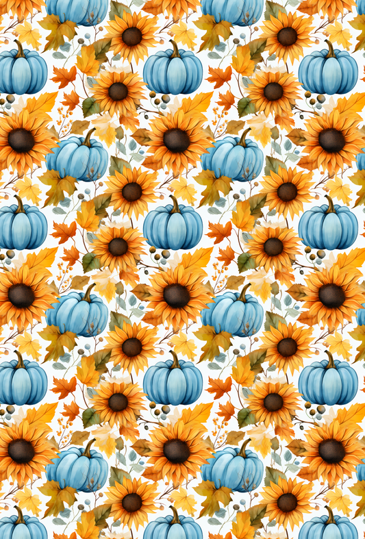 Autumn Pumpkins and Sunflowers 3 - TILLY'S TUBES