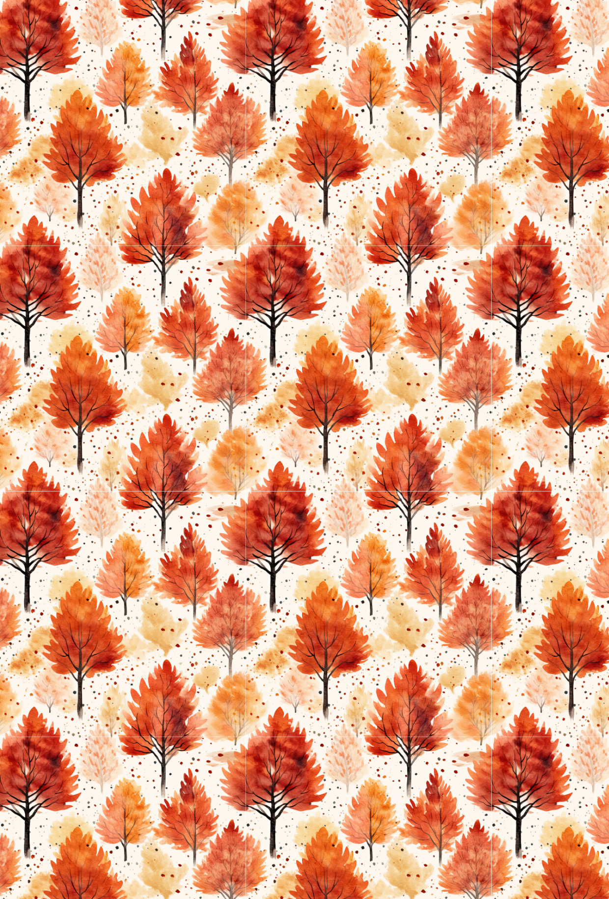 Autumn Tree Tape - TILLY'S TUBES