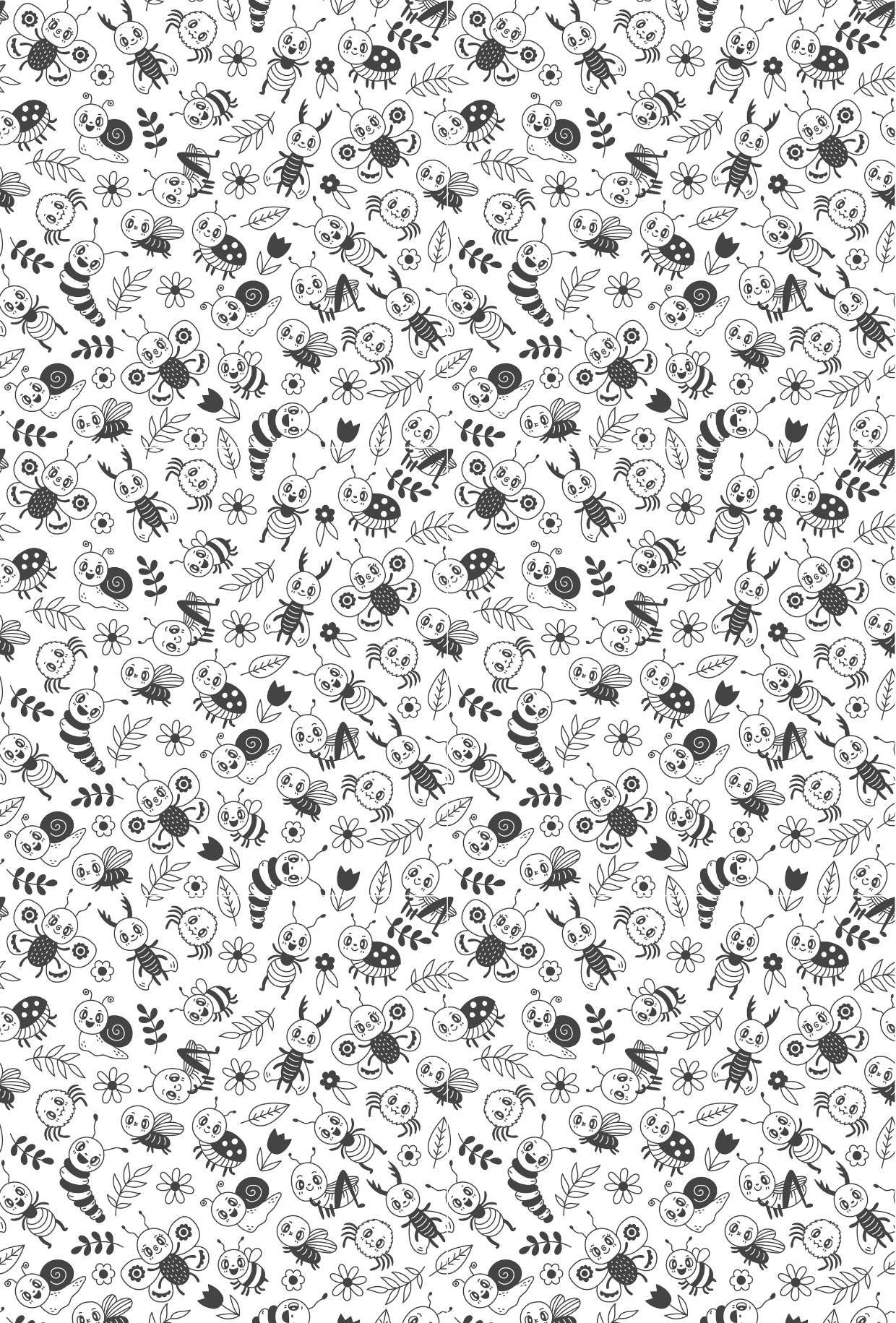 Black and White Bug Mix - TILLY'S TUBES