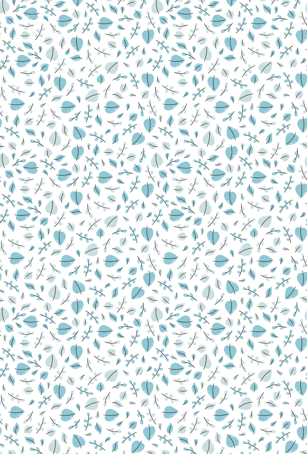 Blue Leaf Tape - TILLY'S TUBES