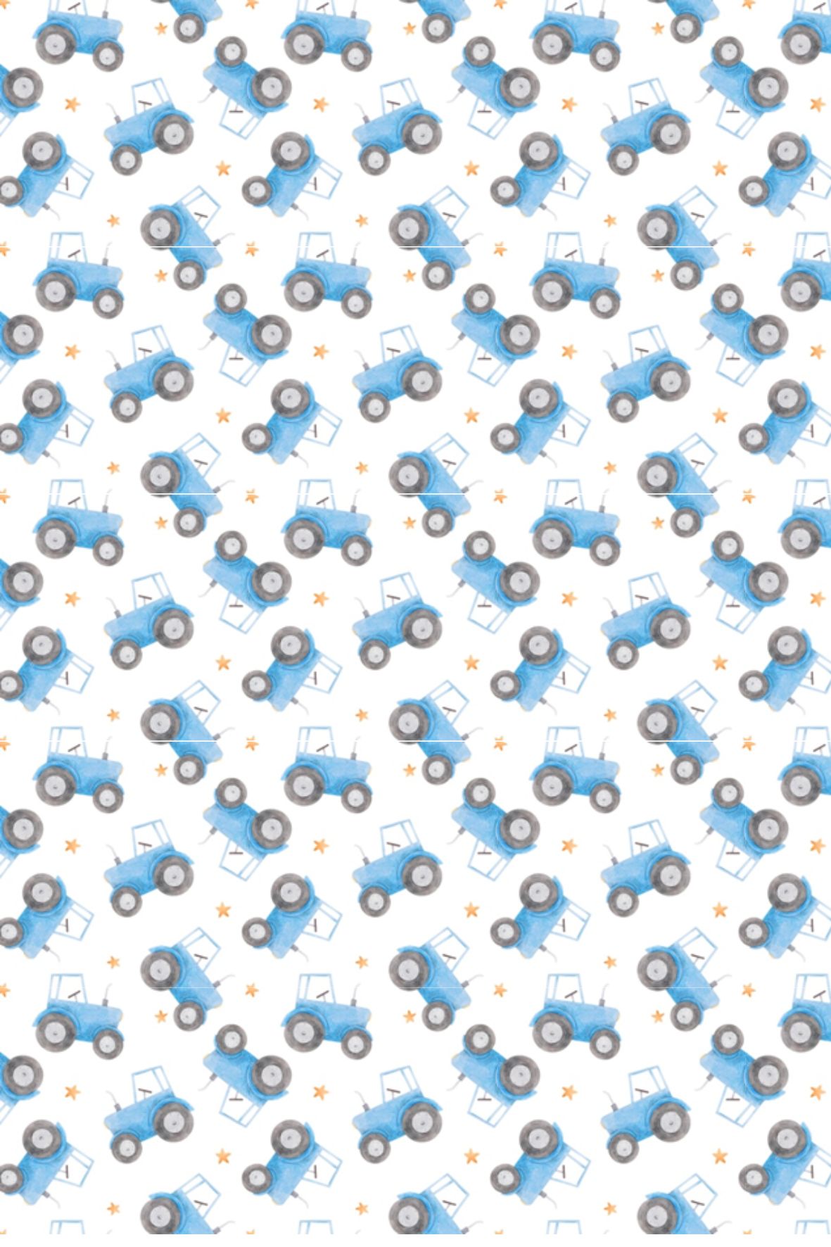 Blue Tractor Tape - TILLY'S TUBES