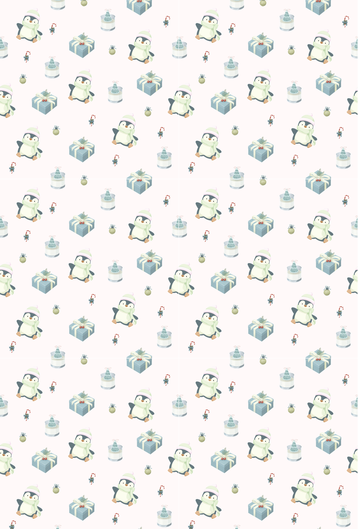 Christmas Penguins and Presents - TILLY'S TUBES