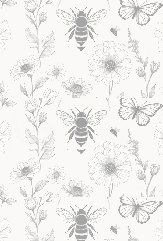 Delicate Grey Pattern - TILLY'S TUBES