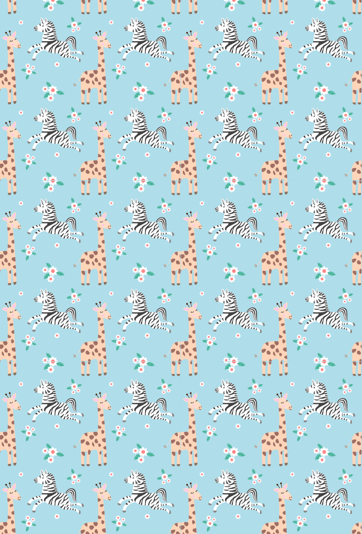 Giraffe and Zebras - TILLY'S TUBES