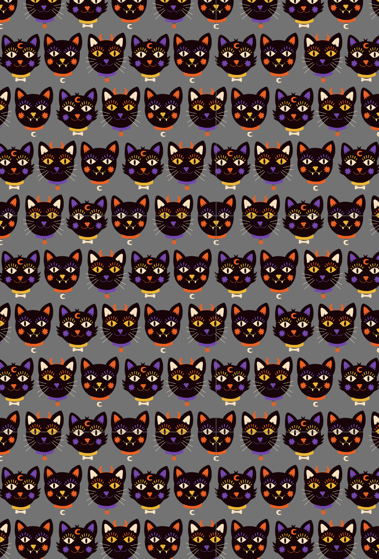 Halloween Cat Tape - TILLY'S TUBES
