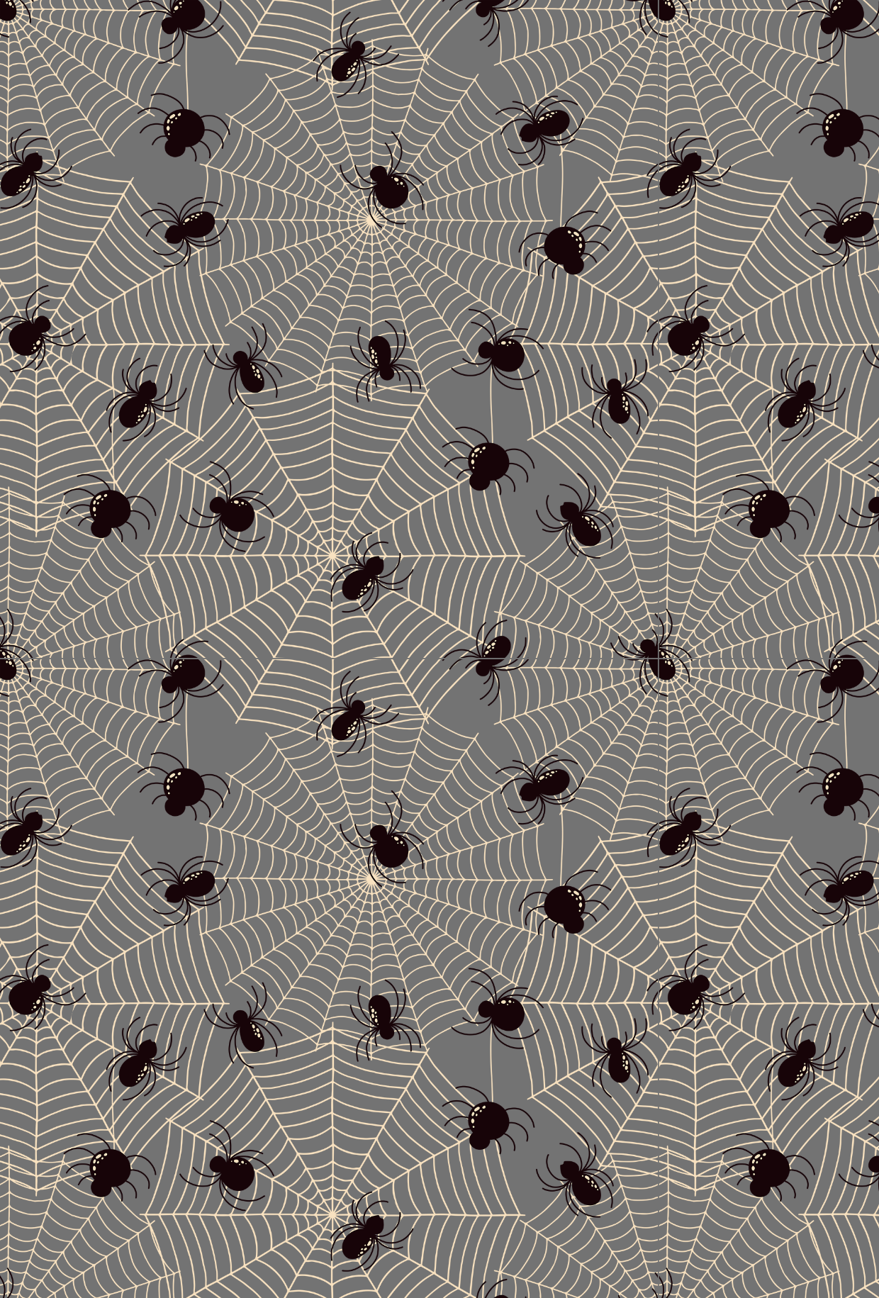Halloween Cob Web with Spiders Tape -TILLY'S TUBES