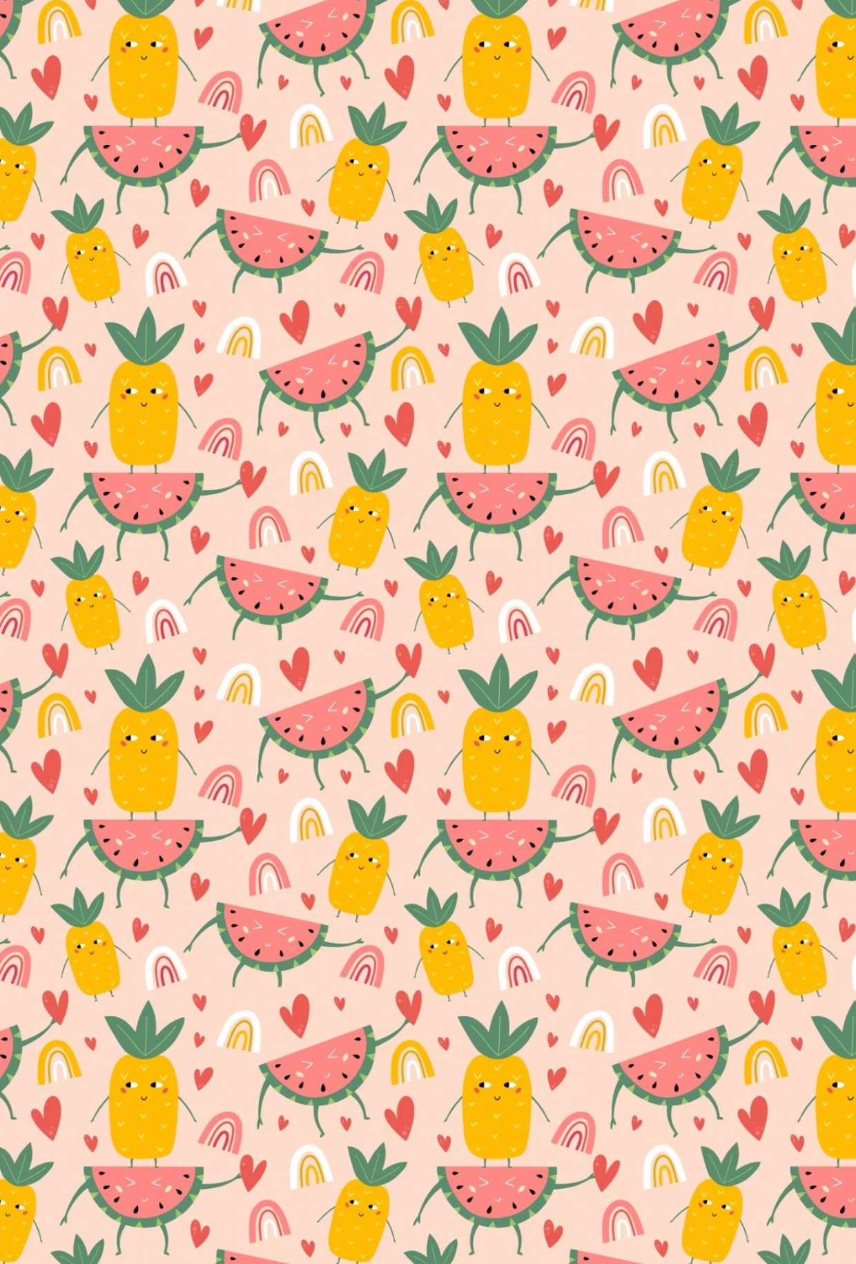 Happy Fruit and Rainbows - TILLY'S TUBES