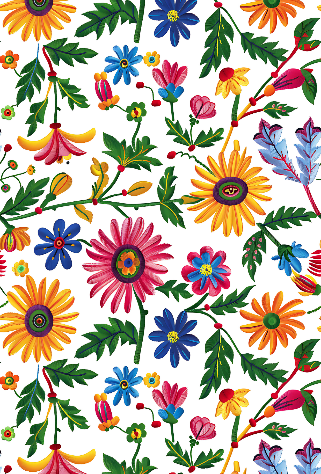 Mexican Floral Tape 8 - TILLY'S TUBES