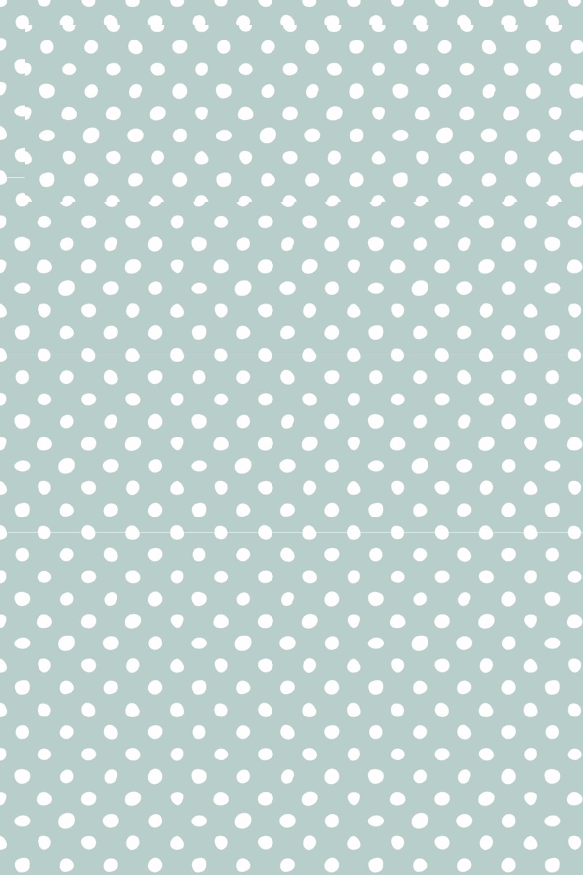 Mint Green Dots Tape - TILLY'S TUBES