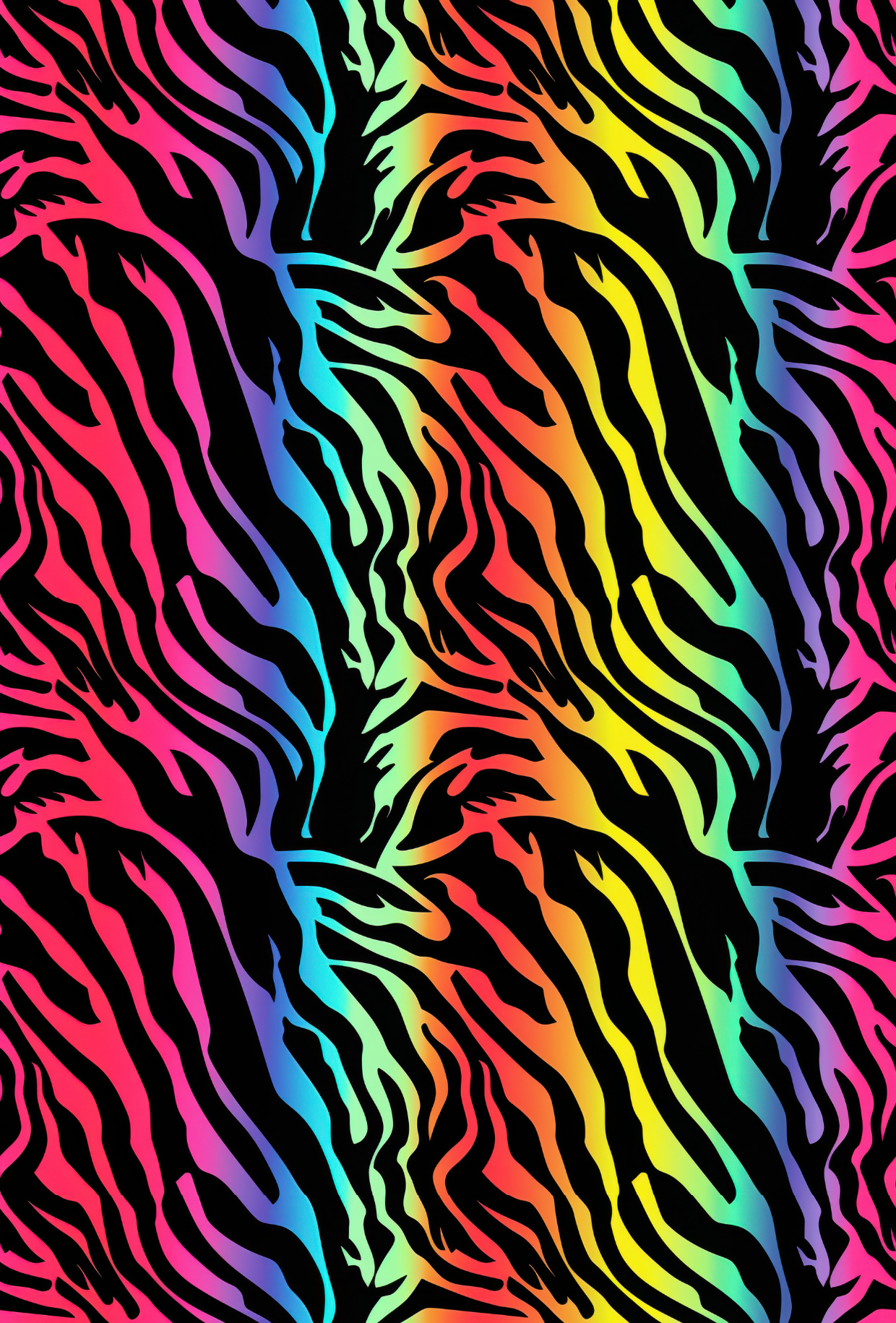 Neon Zebra print - TILLY'S TUBES