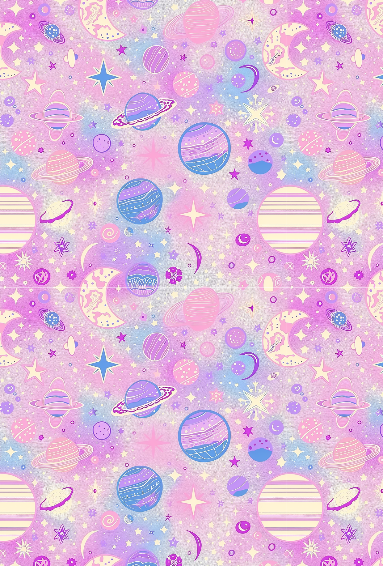 Pastel Space Tape 1 - TILLY'S TUBES