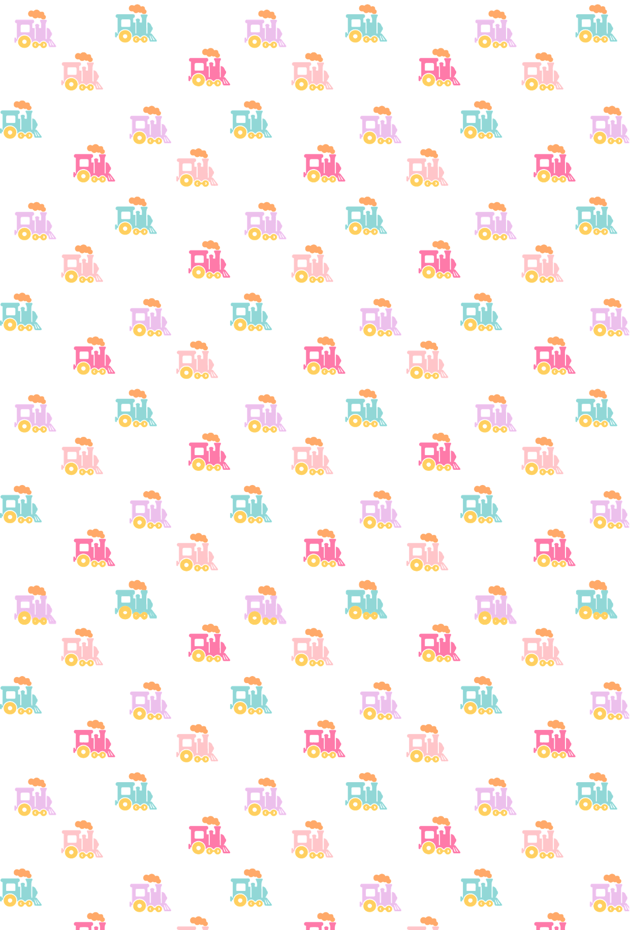 Pastel Trains - TILLY'S TUBES