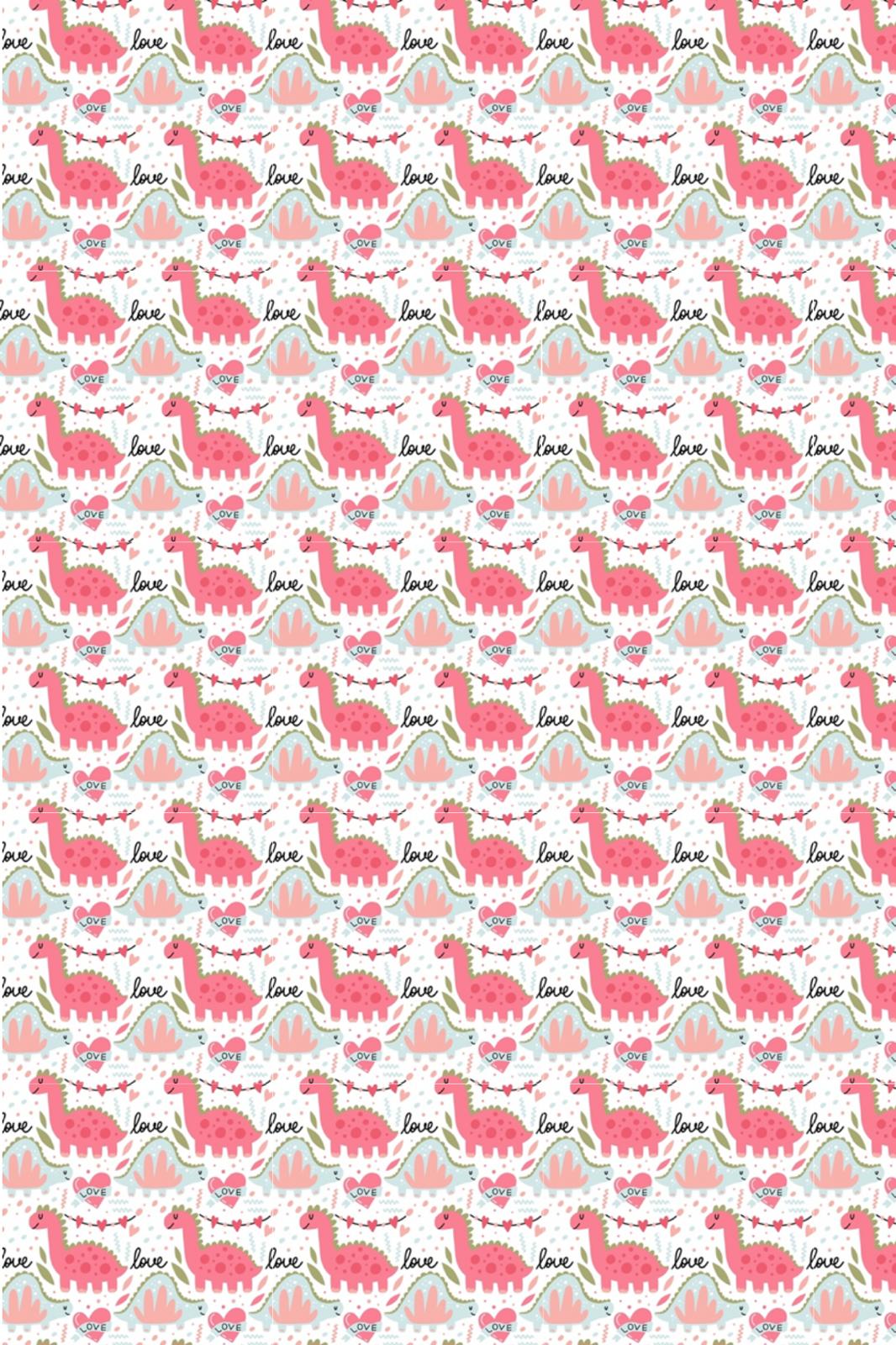 Pink Dinosaur Tape - TILLY'S TUBES