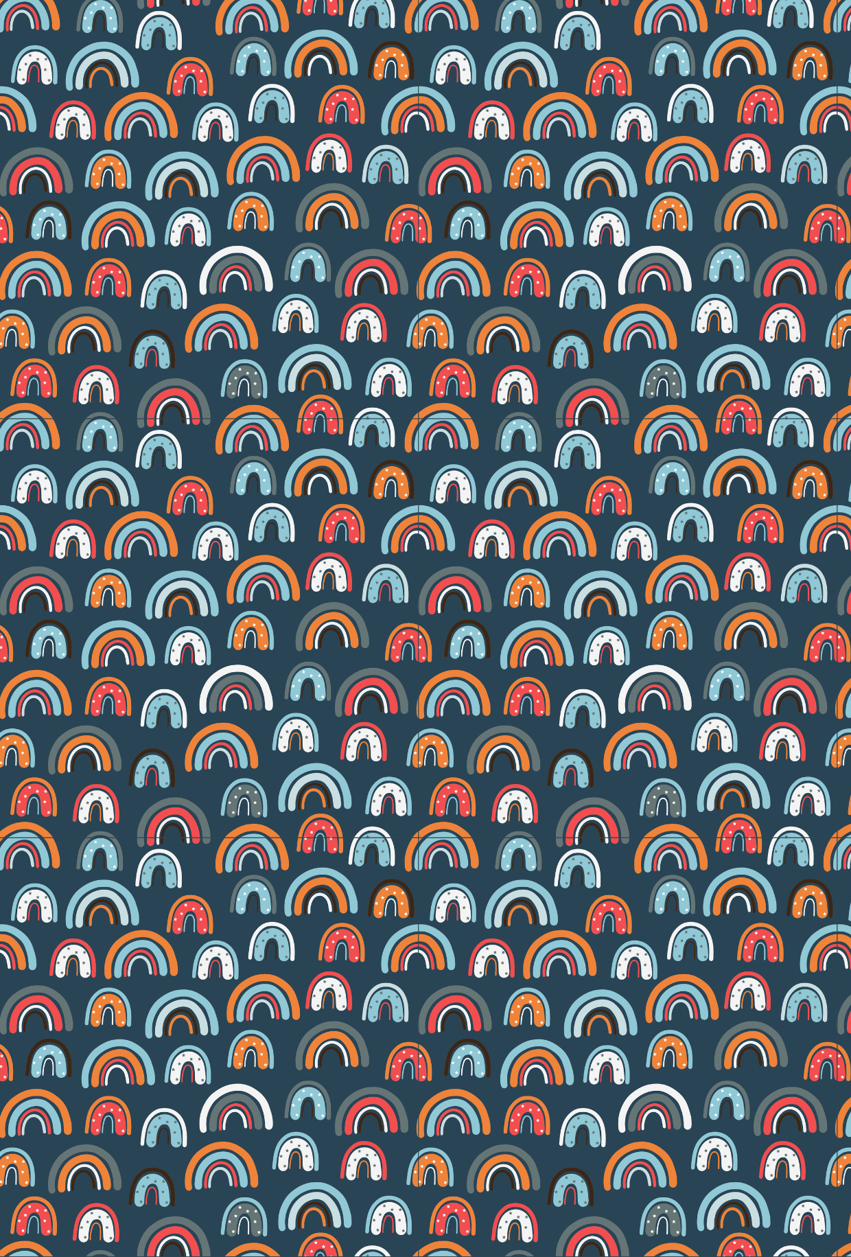 Rainbows Dark Tape - TILLY'S TUBES