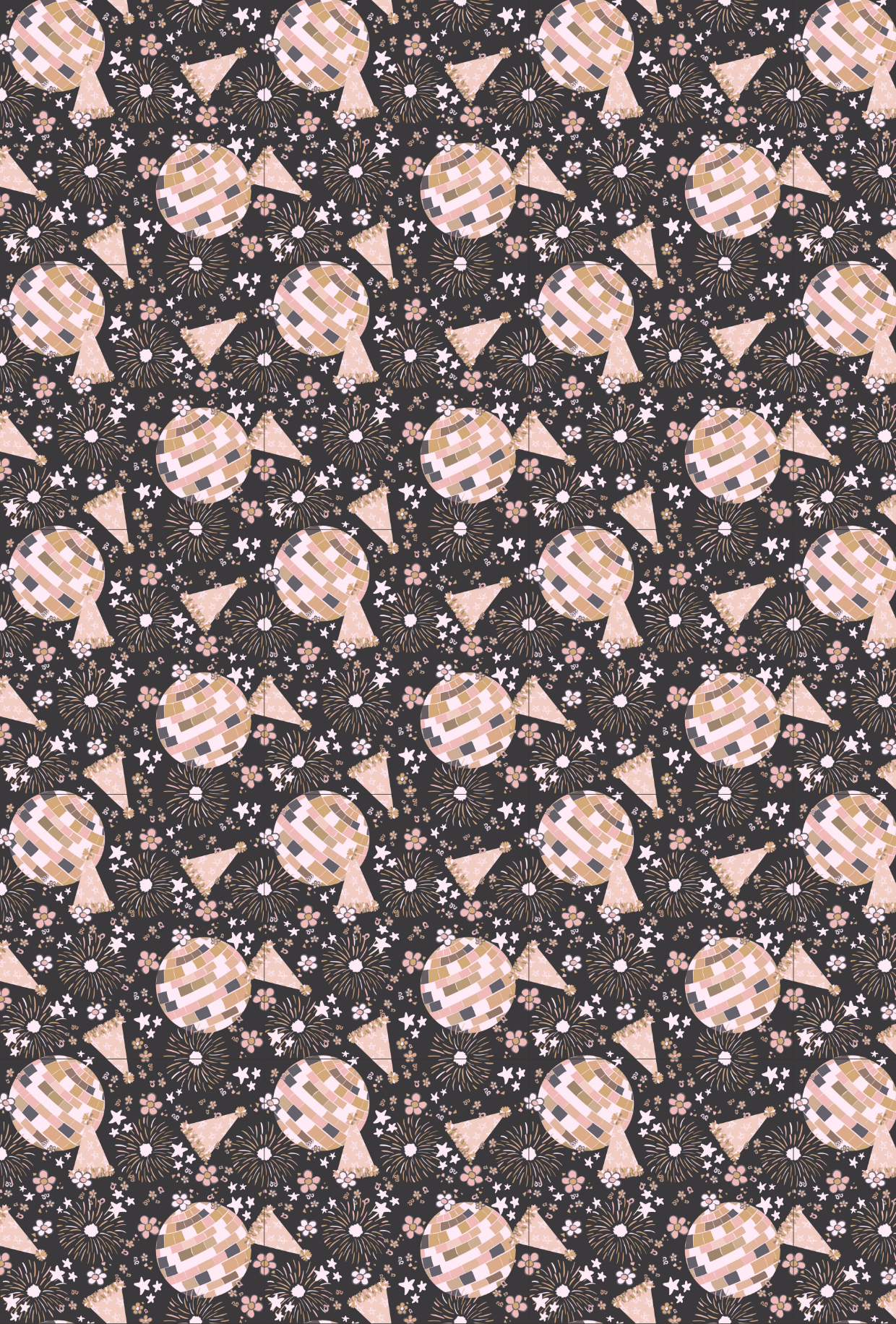 Happy New Year Disco Ball - TILLY'S TUBES