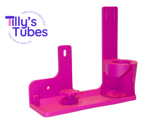 Small Feeding Pump Backpack Stand - Pink - TILLY'S TUBES