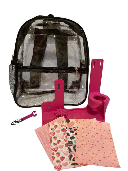 STARTER SET - WITH TRANSPARENT BACKPACK
