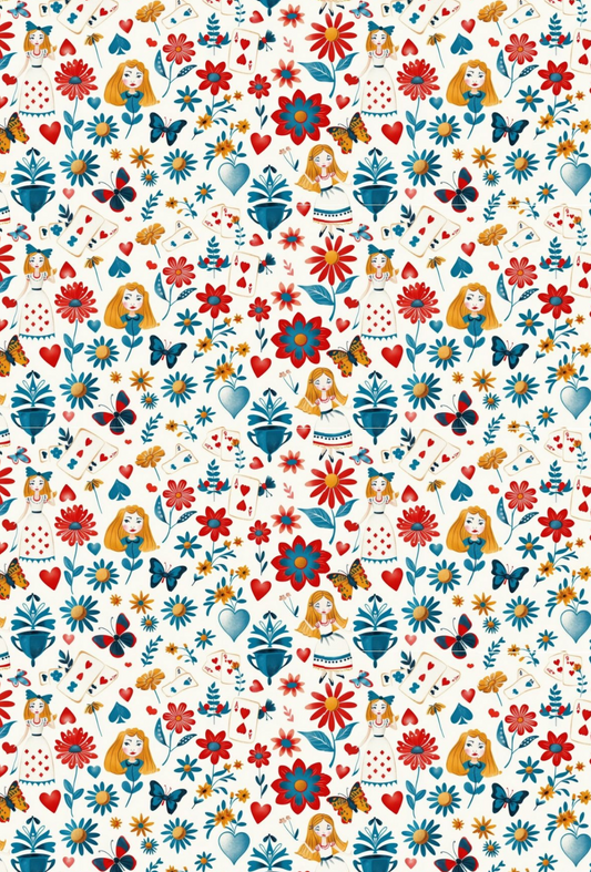 ALICE IN WONDERLAND PUMP STICKER