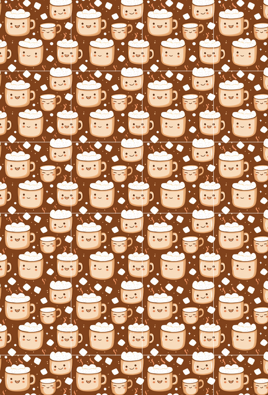 CHRISTMAS HOT CHOCOLATE TAPE PAD - TILLY'S TUBES