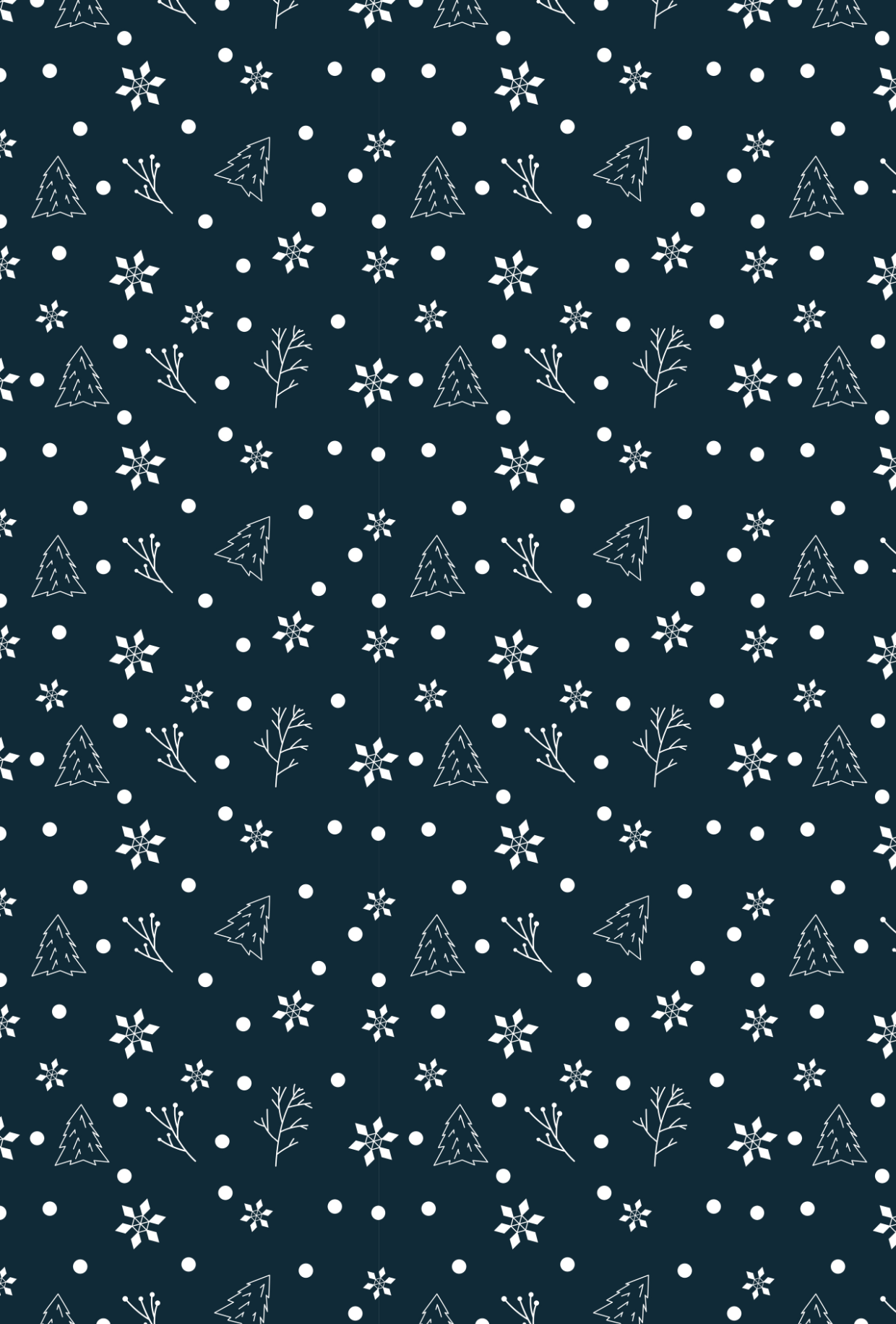 TILLY'S TUBES - CHRISTMAS SNOWFLAKE TAPE | PAD
