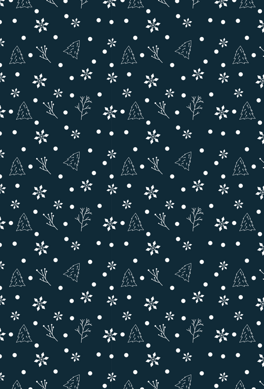 TILLY'S TUBES - CHRISTMAS SNOWFLAKE TAPE | PAD