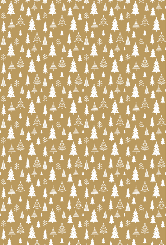 CHRISTMAS GOLD AND BLACK TAPE PAD - TILLY'S TUBES