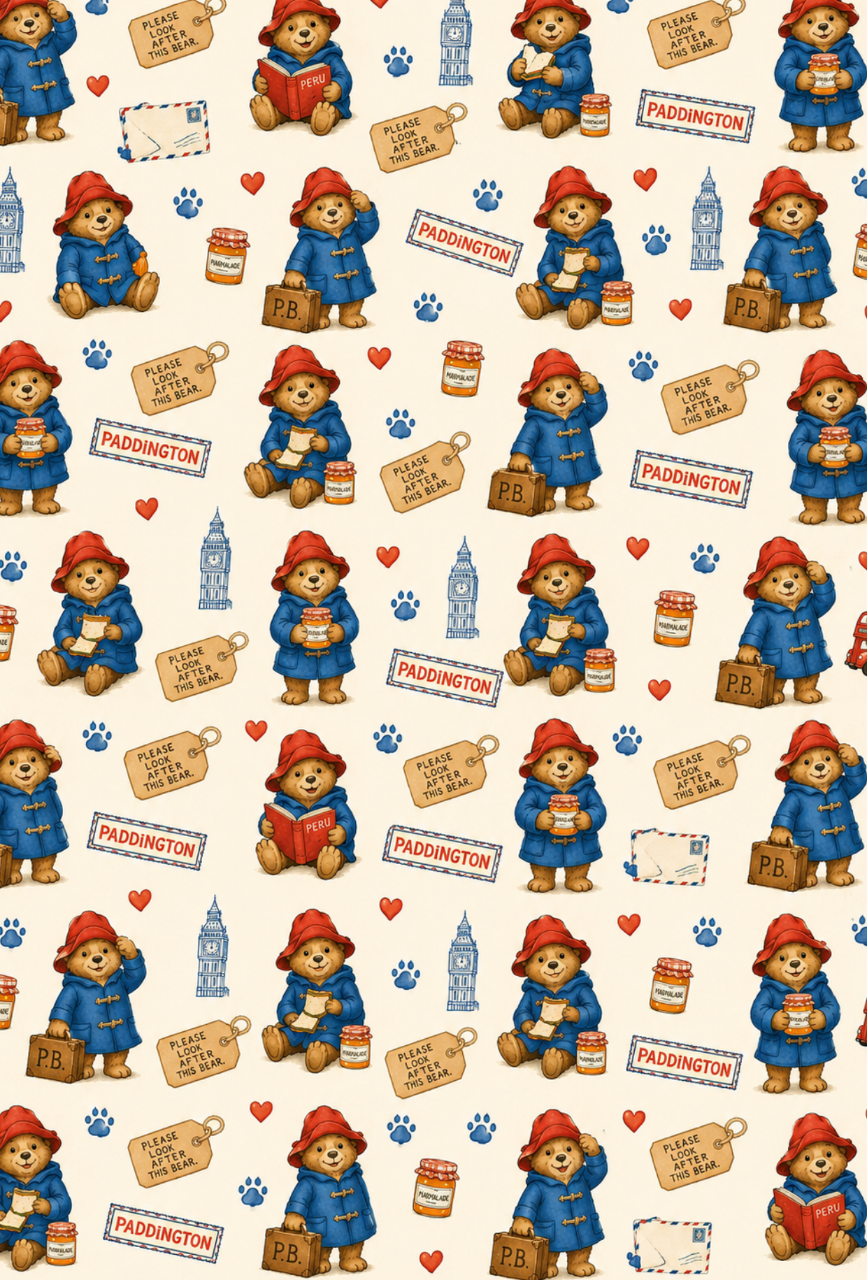 PADDINGTON BEAR TAPE | PAD | PORT COVER