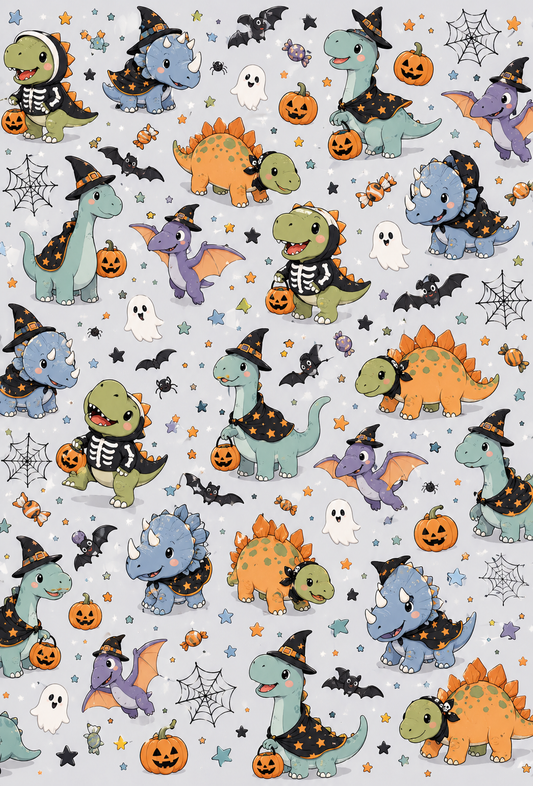 HALLOWEEN DINOSAURS TAPE | PAD | PORT COVER