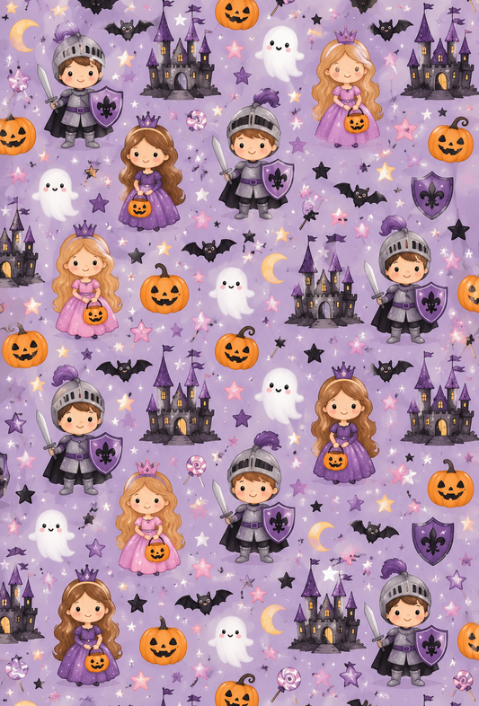 HALLOWEEN PRINCESSES AND KNIGHTS TAPE | PAD | PORT COVER