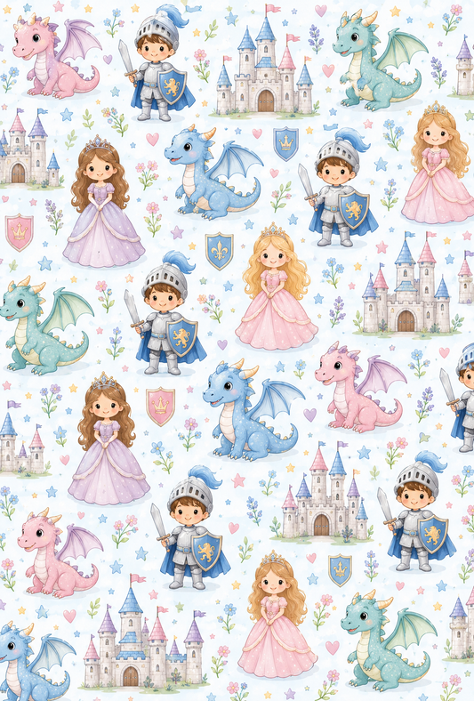 KNIGHTS AND PRINCESSES TAPE | PAD | PORT COVER