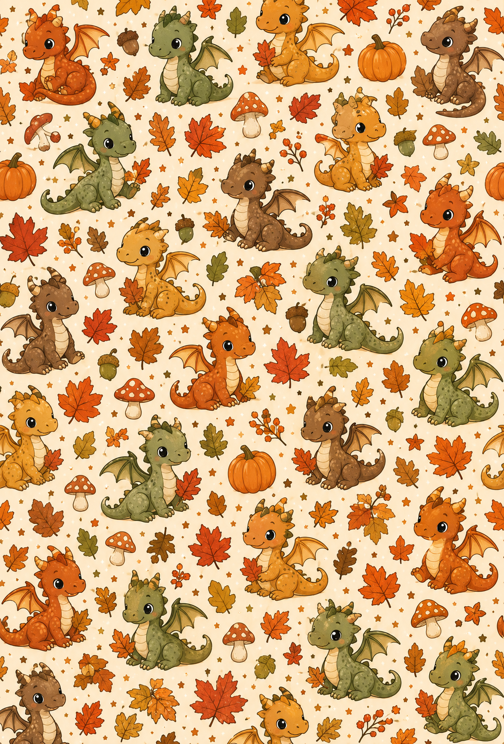 AUTUMN DRAGONS TAPE | PAD | PORT COVER