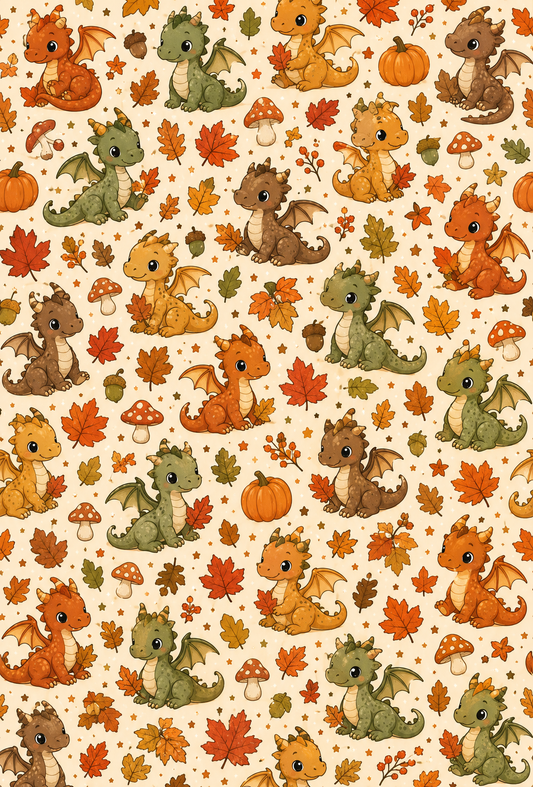 AUTUMN DRAGONS TAPE | PAD | PORT COVER