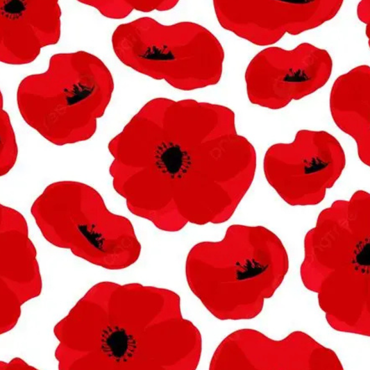 POPPY APPEAL TAPE | PAD | PORT COVER