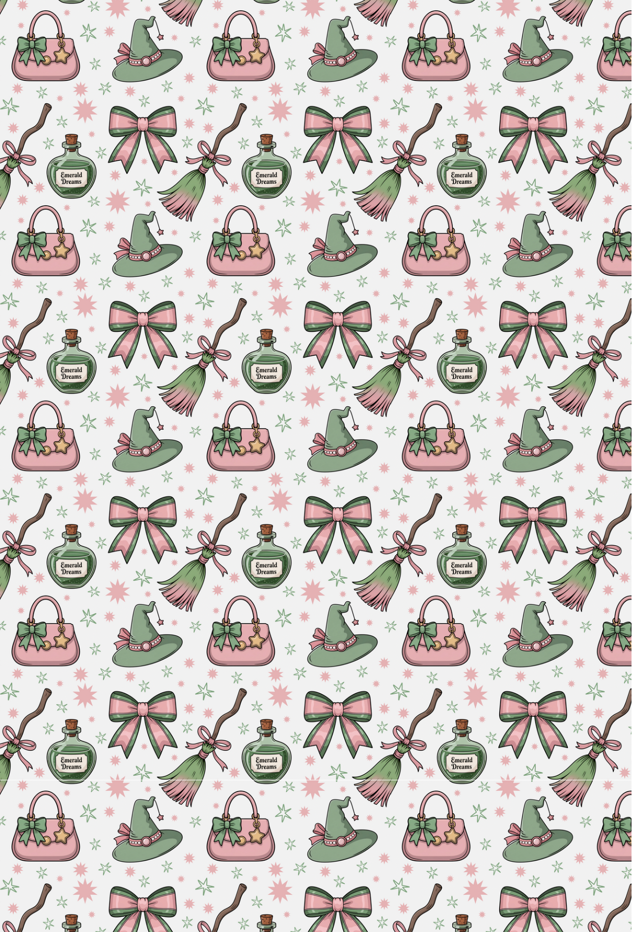 PINK AND GREEN WITCHES TAPE | PAD | PORT COVER