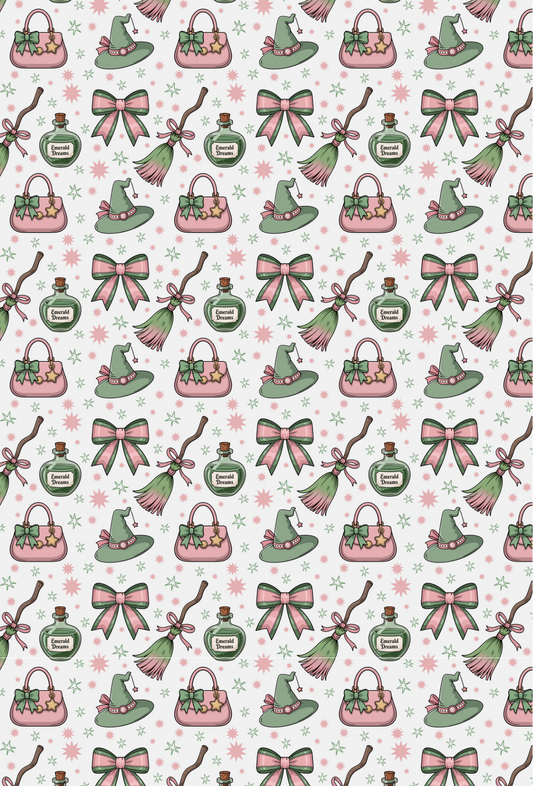 PINK AND GREEN WITCHES TAPE | PAD | PORT COVER