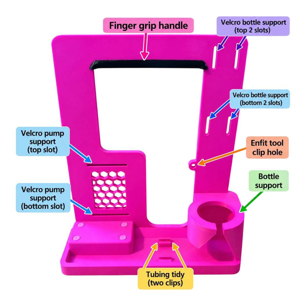 Large Feeding Pump Backpack Stand (Amika Pump Compatible)